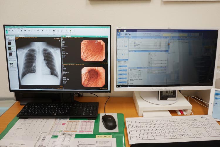 デジタルレントゲンと電子カルテ
